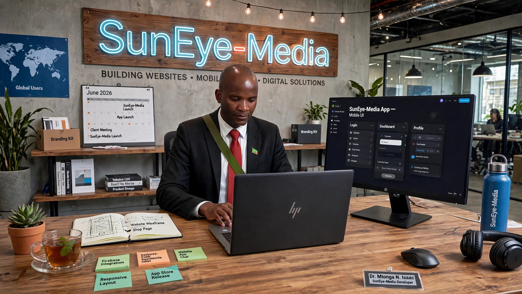 Office Calendar June 2026